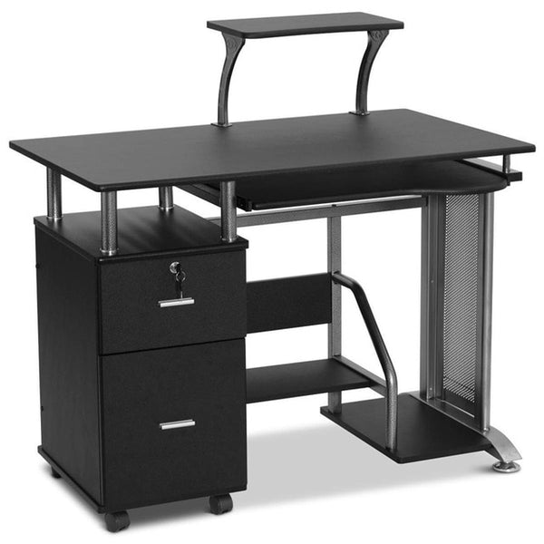 Modern Black Computer Desk