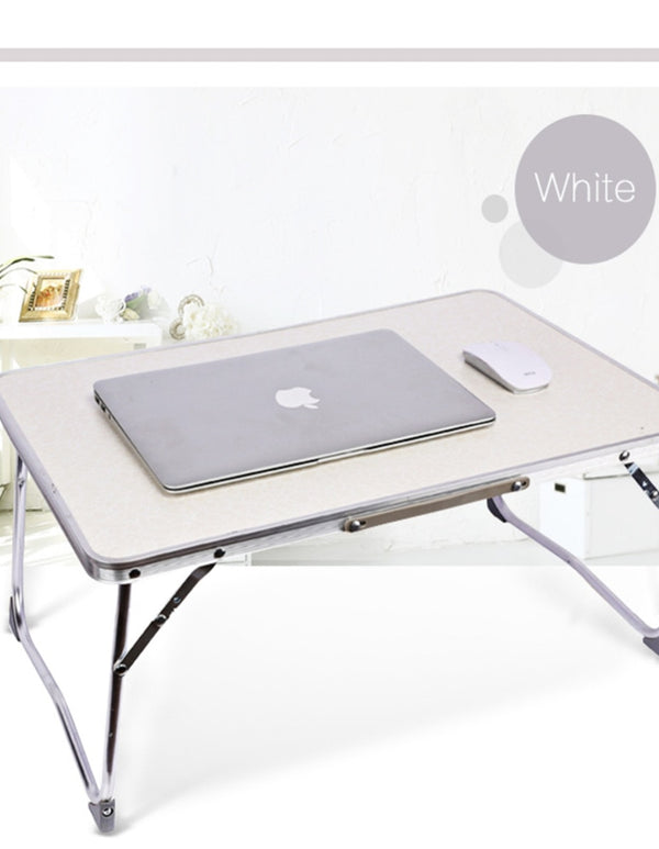 White Folding Computer Desk