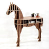 Horse Wooden Coffee Table