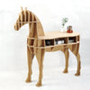 Horse Wooden Coffee Table