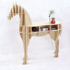 Horse Wooden Coffee Table