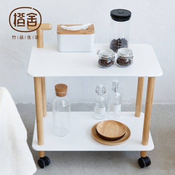 Kitchen Trolley Bamboo Coffee Table