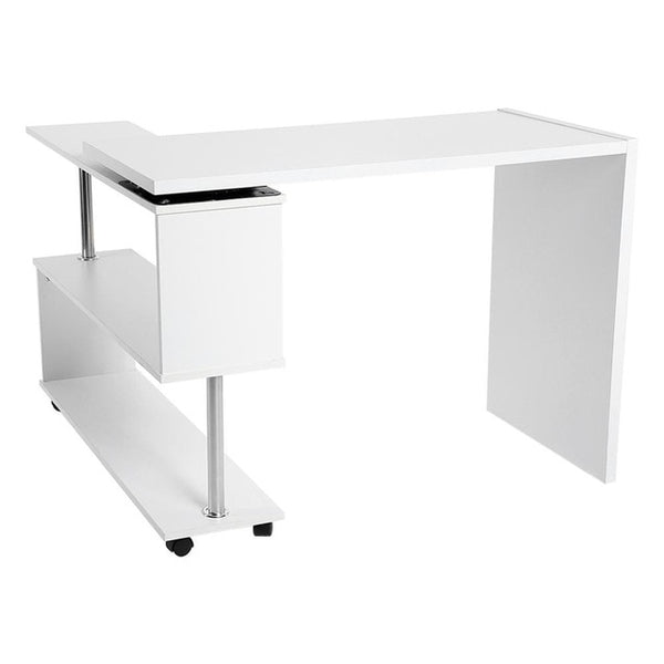 360 Degree L-Shaped Computer Desk