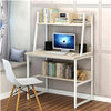 Modern Computer Desk With 2-Tier Shelves