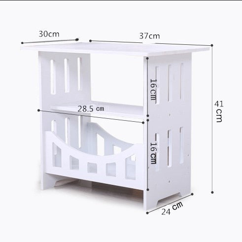 Simple White Coffee Table